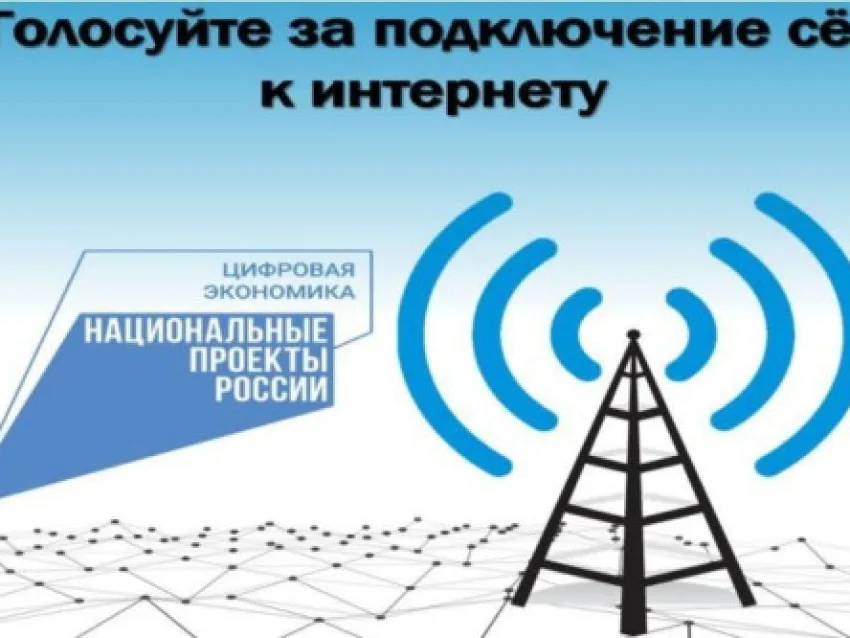 Голосуйте за подключение сёл к интернету Голосуйте за подключение сёл к интернету